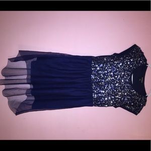 George Navy Blue formal dress lg 10/12